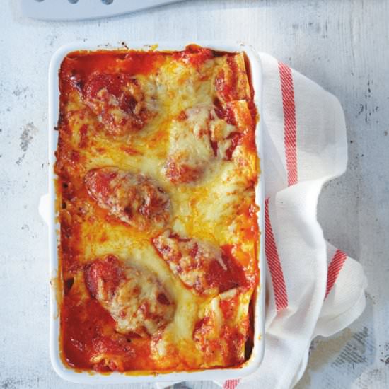 Fully Cheesy Lasagna - Recipe photo by olibiakos