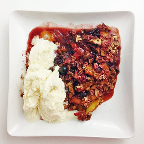Late Summer Crisp - Recipe photo by ieatthereforeicook