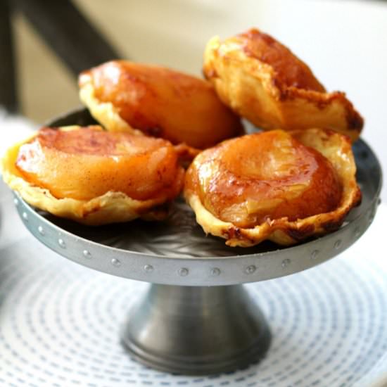 Apple Tartelettes Tatin - Recipe photo by a lemon tree cafe