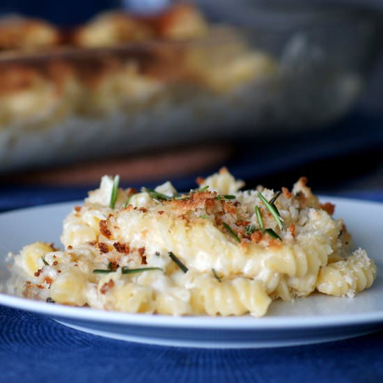 Truffle Oil Mac and Cheese - Recipe photo by flavorfuljourneys