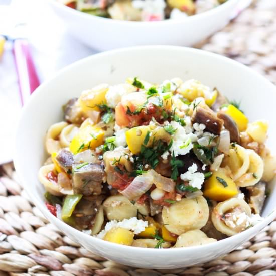 Farmer's Market Pasta with Ricotta - Recipe photo by littlebroken