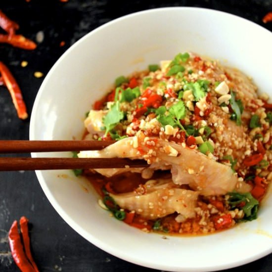 Sichuan Chicken in Chili Sauce - Recipe photo by thewoksoflife