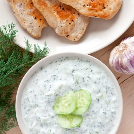 Tzatziki sauce - Recipe photo by Fotokulinarnie
