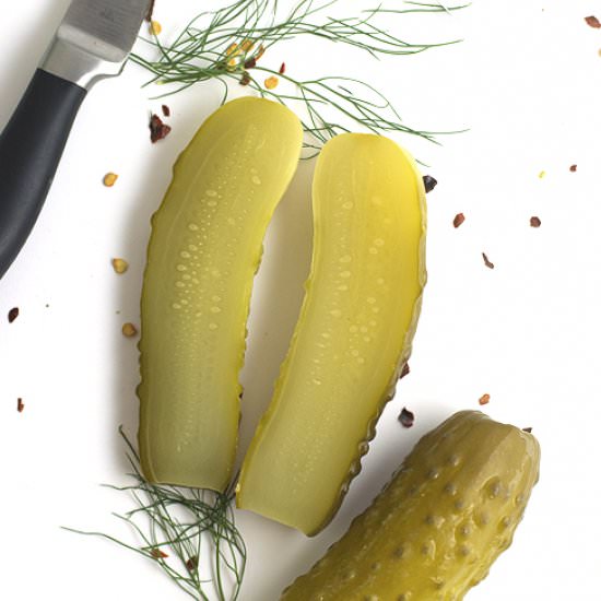 How to Make Real Kosher Dill Pickle - Recipe photo by WorthCooking