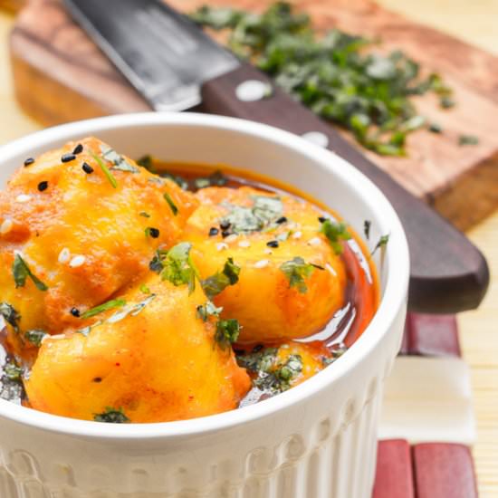 Dum Aloo – Spicy Potato Curry - Recipe photo by Priyanka DK