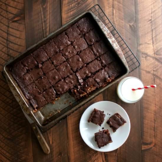 Snickers Brownies - Recipe photo by Sweetphi