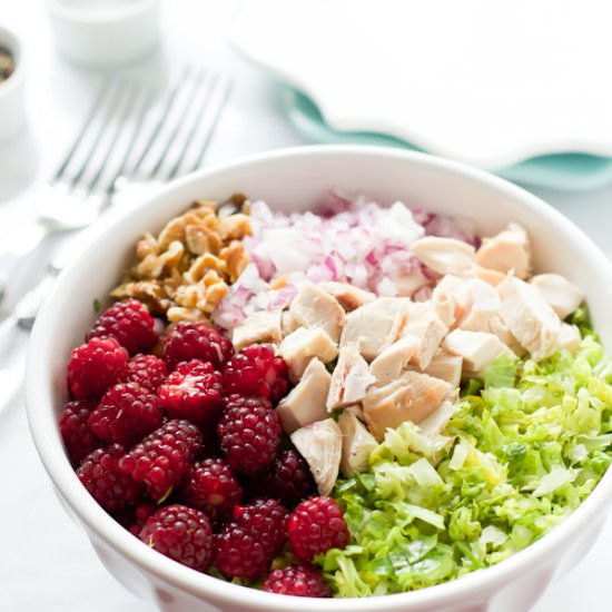 Chopped Salad with Tayberries - Recipe photo by PrimaveraKitchen