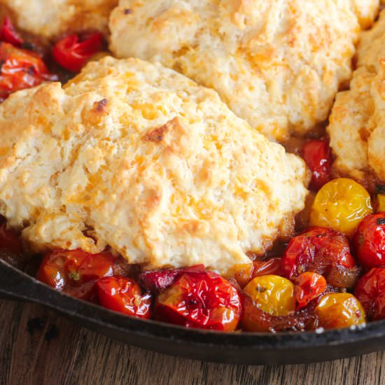 Tomato Cobbler - Recipe photo by CookingWithJax