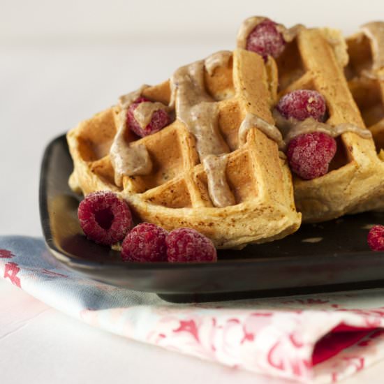 The Perfect Protein Waffles - Recipe photo by proshapefitness