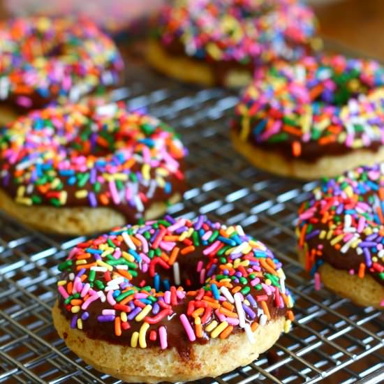 Chocolate Frosted Donuts - Recipe photo by Confectionary Tales
