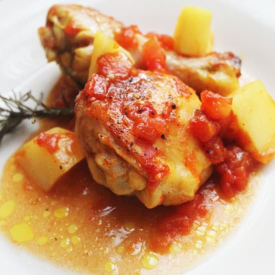 Chicken and Tomato Casserole - Recipe photo by Aninas Recipes