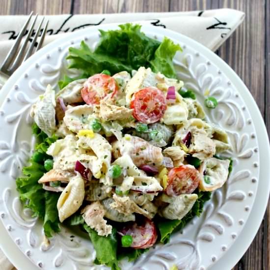 Tuna Pasta Salad - Recipe photo by gooddinnermom