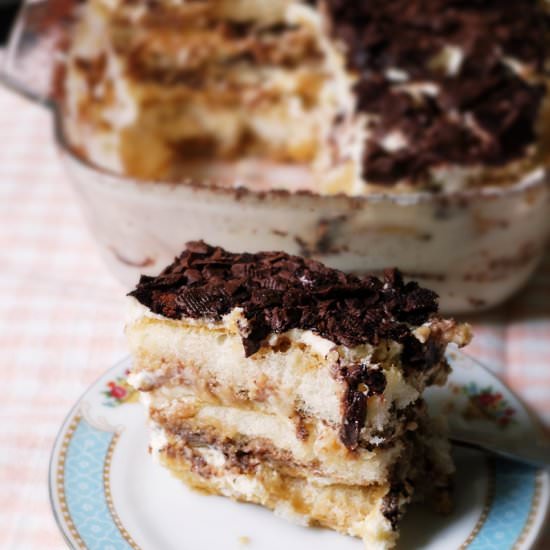 Traditional Italian Tiramisu - Recipe photo by budgetpantry.com