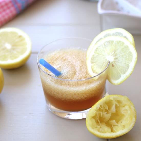 Pimm's Cup Slushies - Recipe photo by thewacovegan