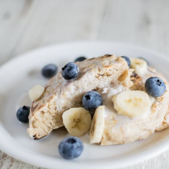 Fluffy Vegan Pancakes - Recipe photo by purehozho1