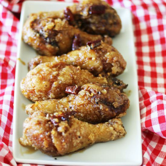 Crunchy Fried Chicken - Recipe photo by savoringspoon