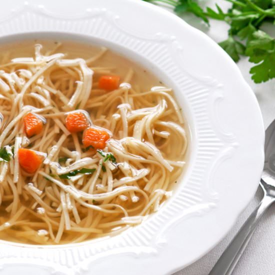 Chicken and Beef Broth - Recipe photo by Fotokulinarnie