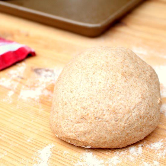 Whole Wheat Grilled Pizza Crust - Recipe photo by chocolatewithgrace