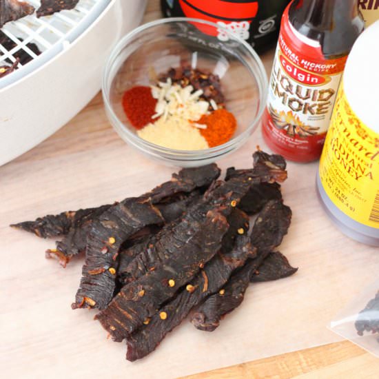 Homemade Beef Jerky - Recipe photo by livingwellkitchen
