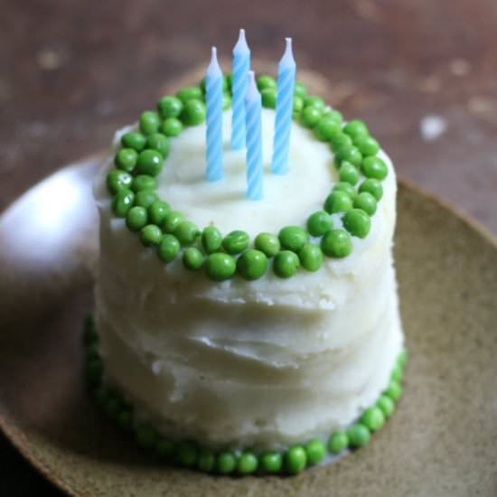 Dog-Friendly Birthday Cake - Recipe photo by TimVidraEats