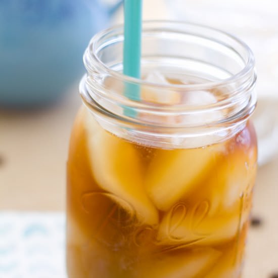 Homemade Iced Coffee - Recipe photo by a latte food