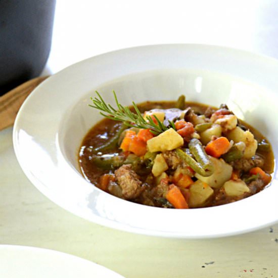 30 Minute Beef Stew - Recipe photo by Kitchengetaway