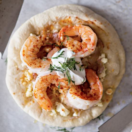 Greek Pizza - Recipe photo by Adore Foods