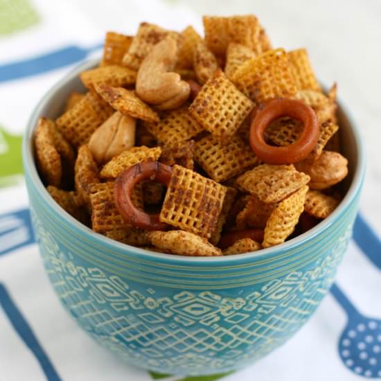 Gluten Free and Vegan Chex Mix - Recipe photo by theprettybee