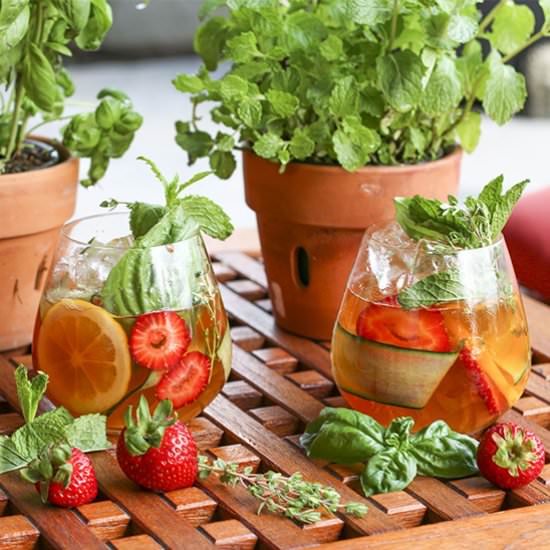 Pimm's Cup - Recipe photo by Something New For Dinner