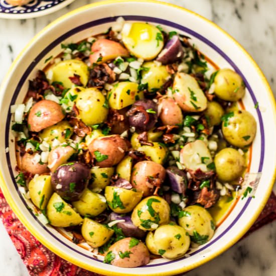 Confetti Baby Potato Salad - Recipe photo by Oliviascuisine
