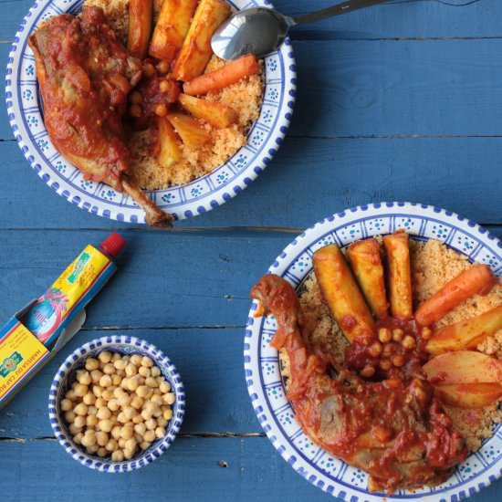 Couscous Tunisian au Poulet - Recipe photo by Sarah VanEigenKweek