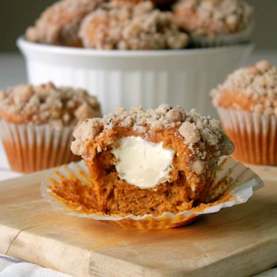 Pumpkin & Cream Cheese Muffin - Recipe photo by oh_sweet_day
