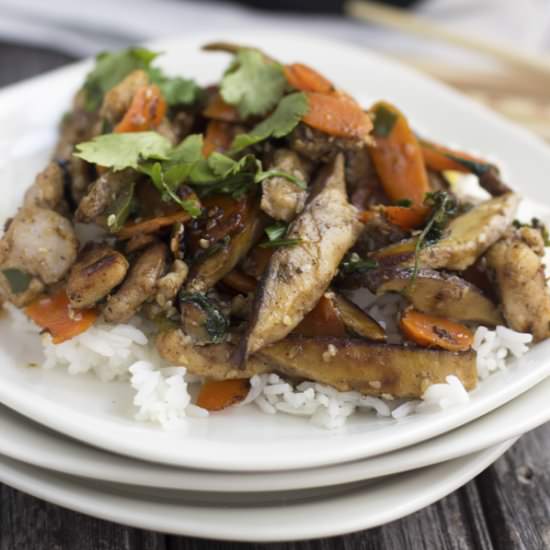 Shiitake Mushroom Stir Fry - Recipe photo by WorthCooking