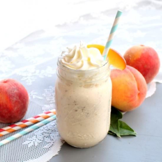 Brown Butter Peach Milkshake - Recipe photo by chocolatewithgrace