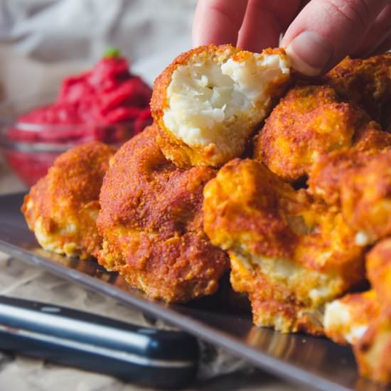 Cauliflower BBQ Wings - Recipe photo by besmarteatsmart