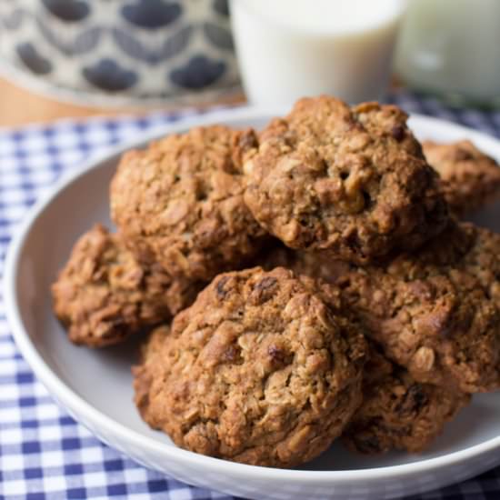 Oatmeal and Raisin Cookies - Recipe photo by Grab Your Spork