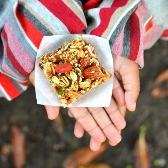 SuperFood Chikki - Recipe photo by spiceinthecity
