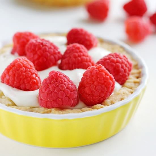 Raspberry Lemon Tartlets for Two - Recipe photo by midweekminimalist
