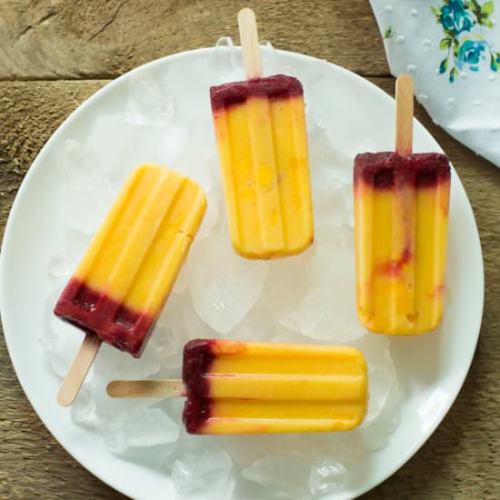 Mango Plum Popsicle - Recipe photo by PrimaveraKitchen