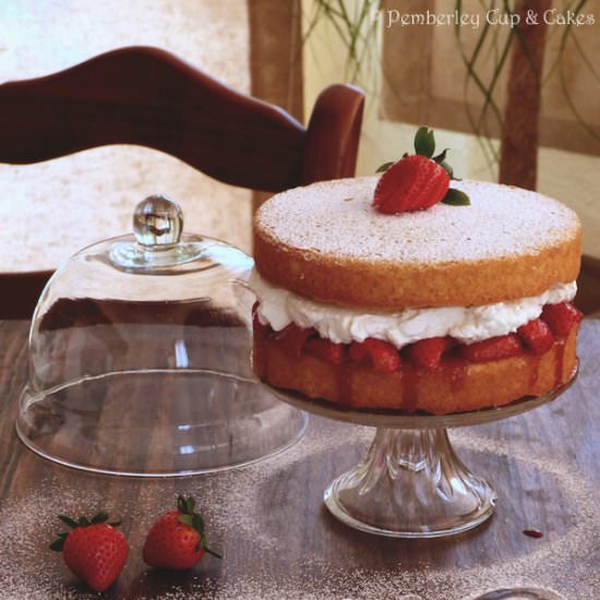 Victoria Sponge Cake - Recipe photo by pemberleycupandcakes