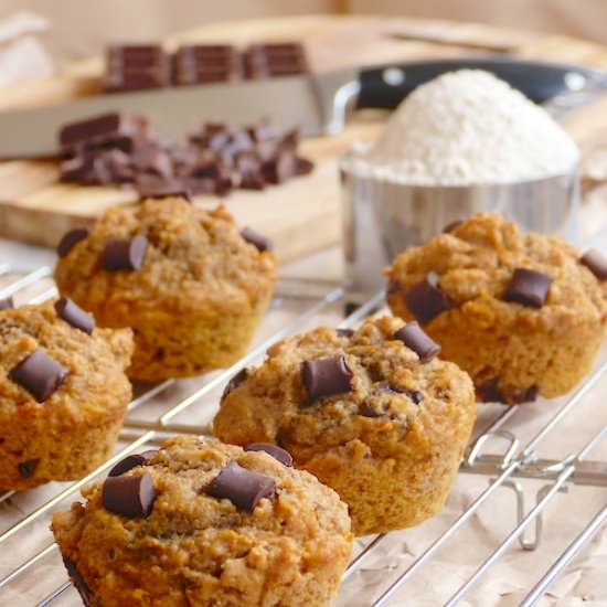 Sugar Free Pumpkin Muffins - Recipe photo by pemberleycupandcakes