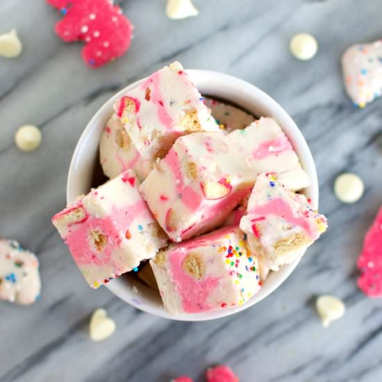 Circus Animal Cookie Fudge - Recipe photo by A baJillian Recipes