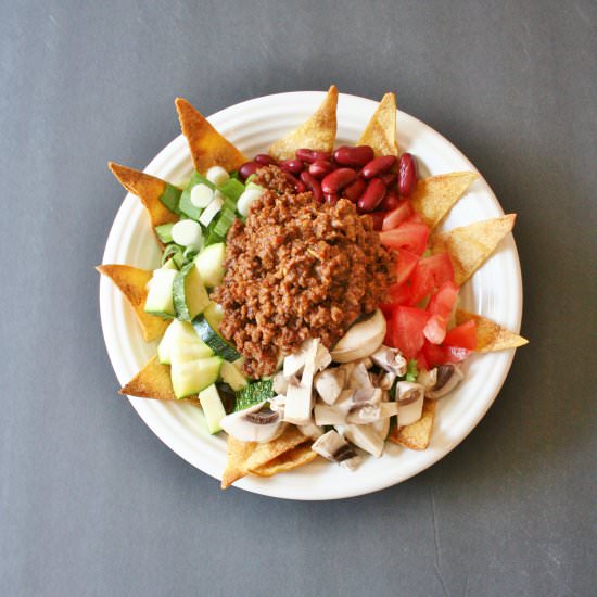 Vegan and GF Taco Salad - Recipe photo by fittingintovegan