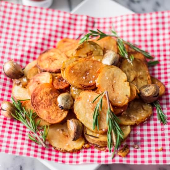 Homemade Rustic Chips - Recipe photo by Oliviascuisine