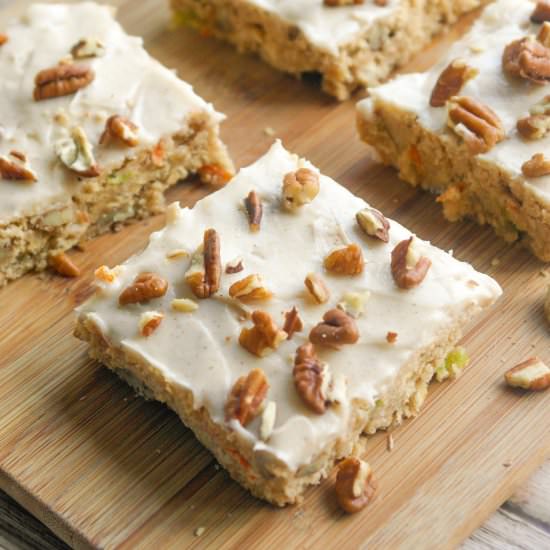 Spiced Zucchini Carrot Bars - Recipe photo by britalarson