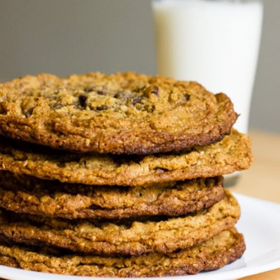Chocolate chip cookies - Recipe photo by cocinamuyfacil
