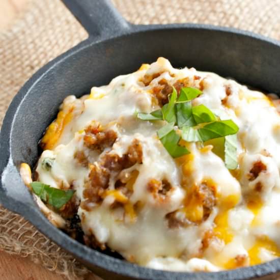 Lasagna Stuffed Portobello - Recipe photo by ezpzmealz