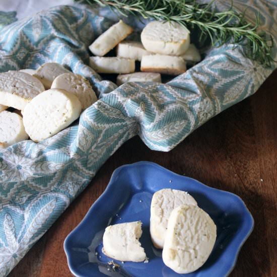 Lemon Rosemary Shortbread Cookies - Recipe photo by FunnyLoveLindsay