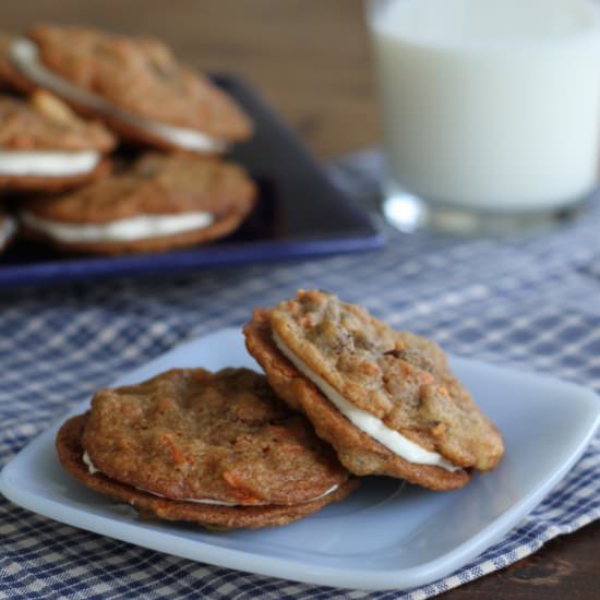 Inside-Out Carrot Cake Cookies - Recipe photo by brittanyspantry