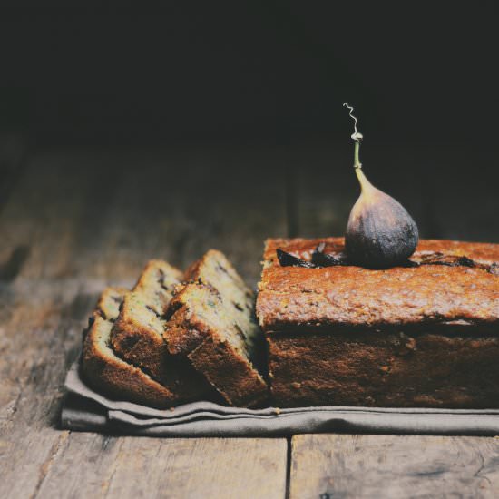 Fig and Zucchini Bread - Recipe photo by abrowntable